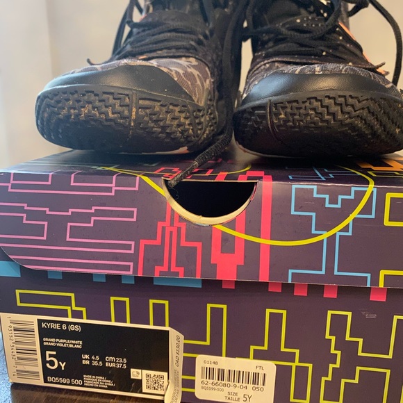 Nike Kyrie 6 GS - Purple/white - Picture 2 of 4